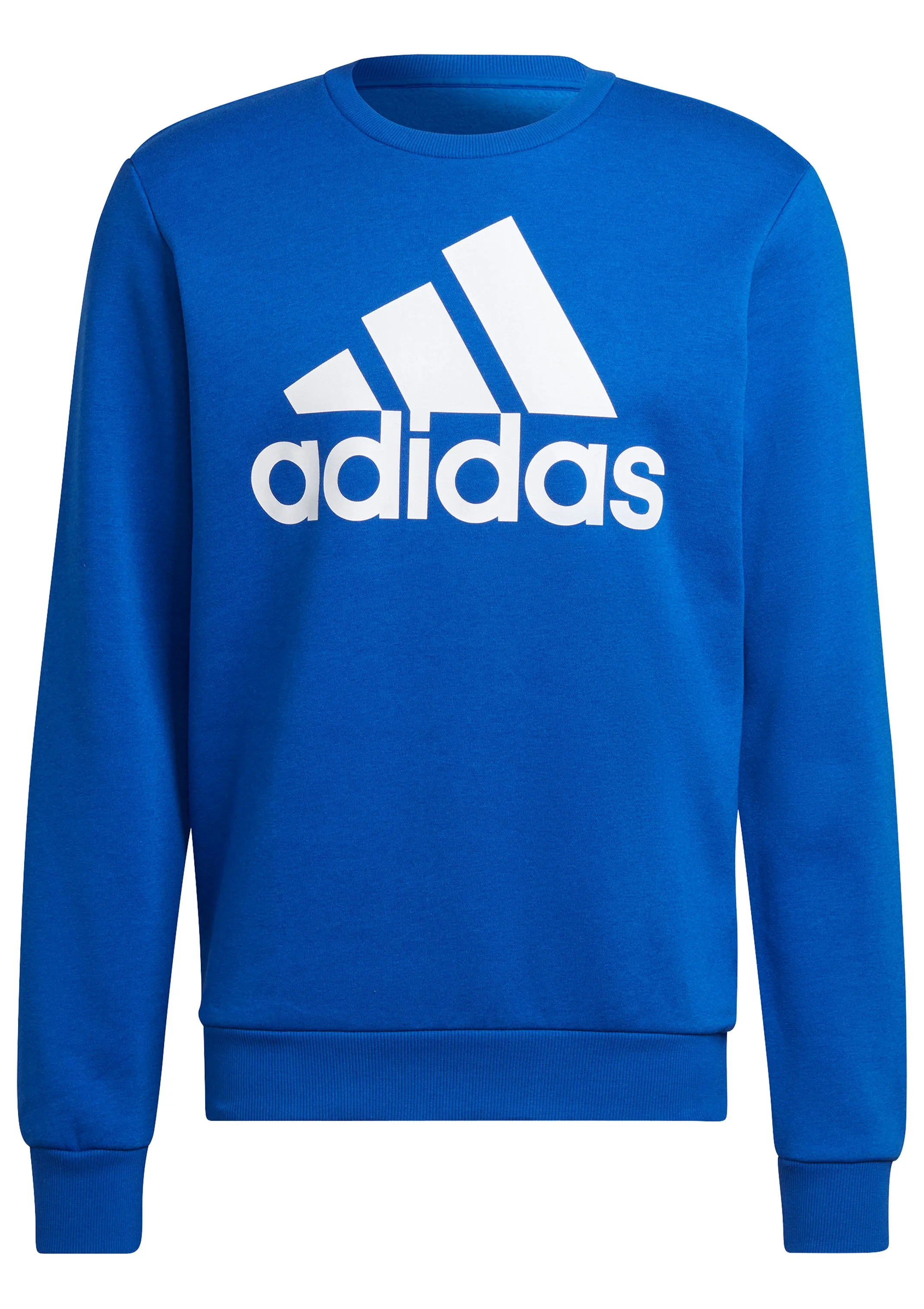 Adidas Mens Big Logo Sweatshirt Blue  HL2299