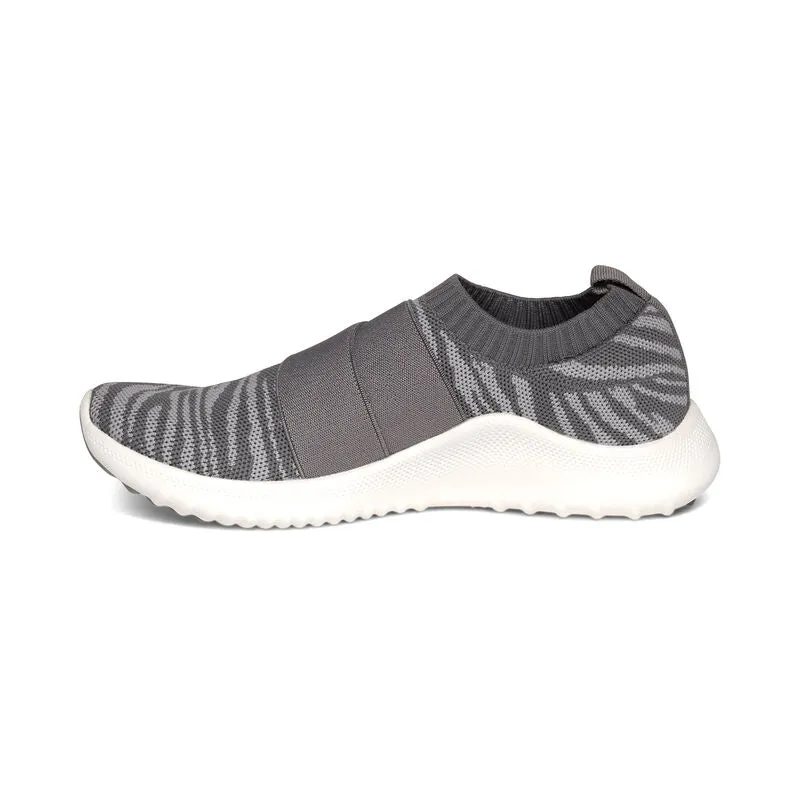 Aetrex Allie Arch Support Sneakers - Grey