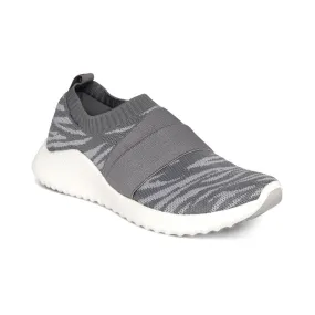 Aetrex Allie Arch Support Sneakers - Grey