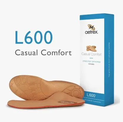 Aetrex Casual Orthotic Cupped Neutral - L600 Men