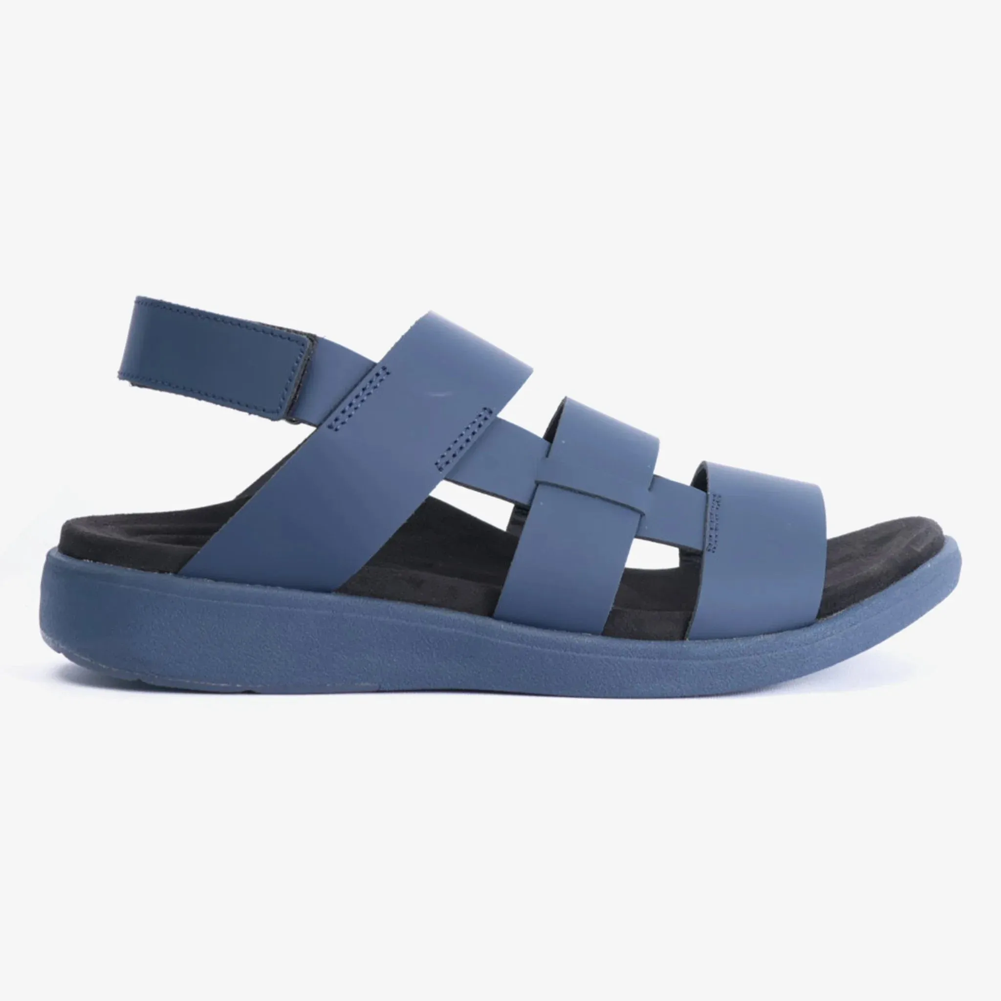 Aetrex White Gladiator Sandals Navy