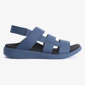 Aetrex White Gladiator Sandals Navy