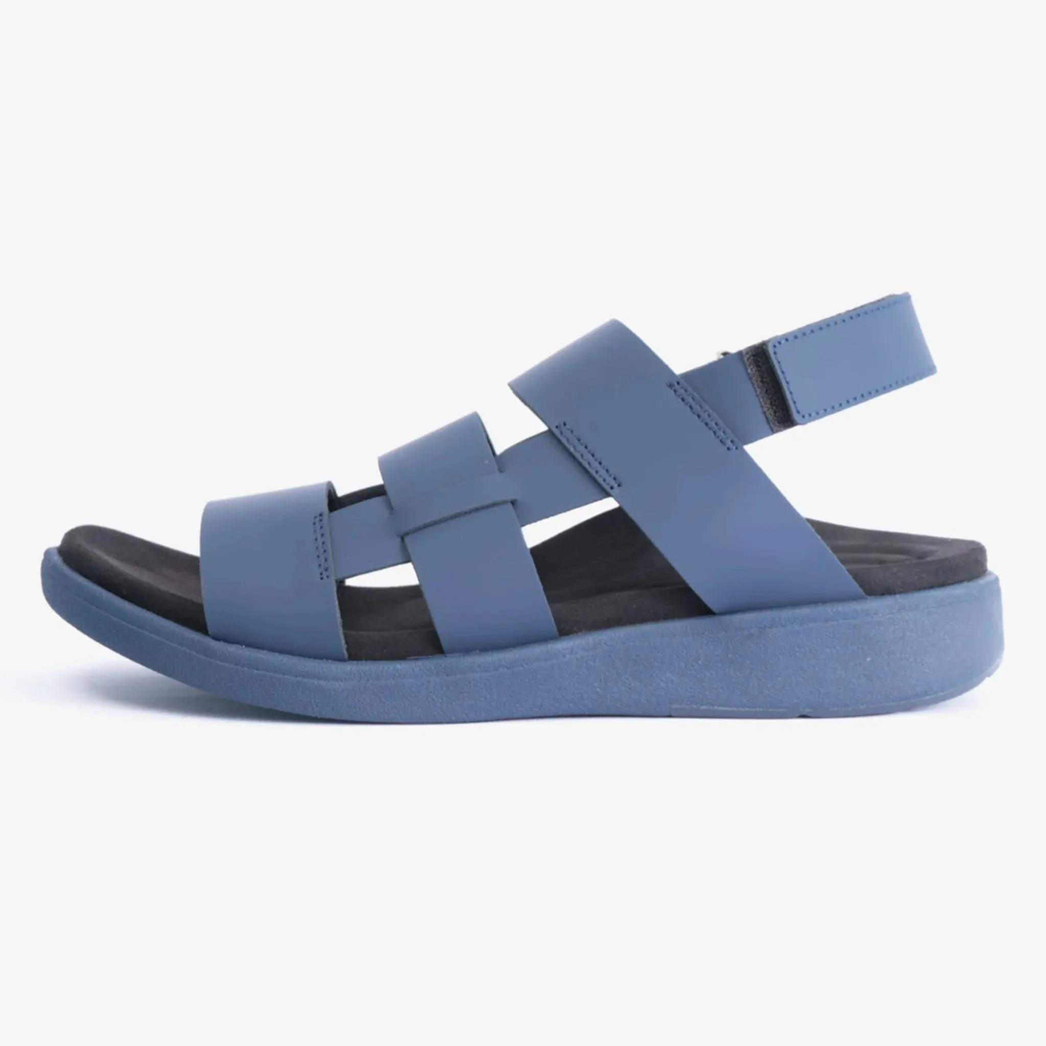 Aetrex White Gladiator Sandals Navy