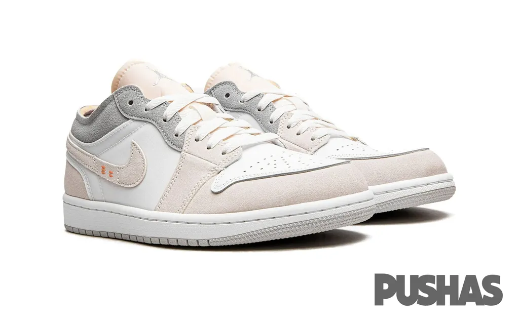 Air Jordan 1 Low 'Inside Out Cream White Light Grey' GS 2022