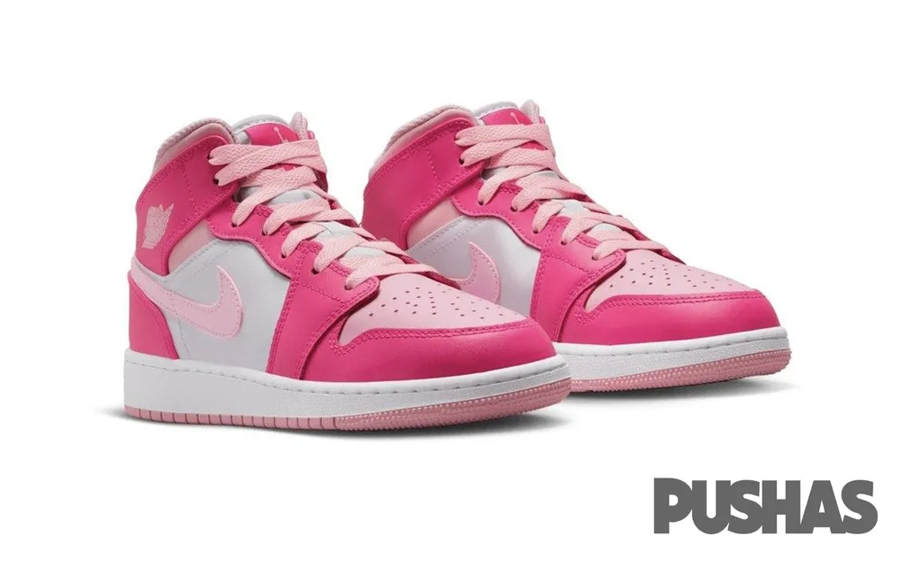 Air Jordan 1 Mid Fierce Pink GS - Buy Now!