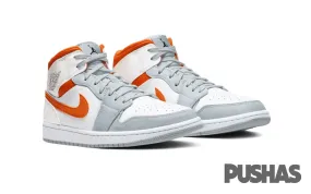 Air Jordan 1 Mid Starfish Pure Platinum 2020 - Buy Online Now!