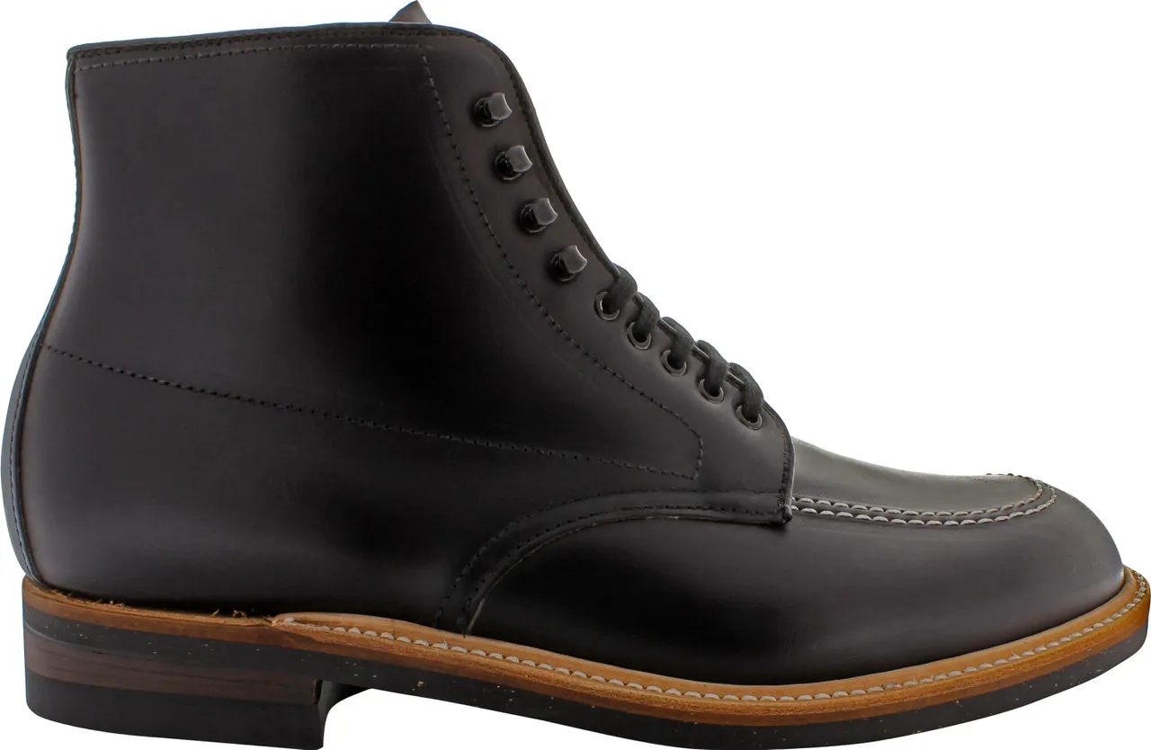 Alden 401 Indy Boot - Iconic Alden Indy Boot - Black-White Stitch