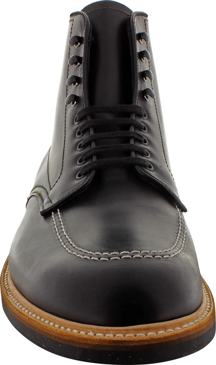 Alden 401 Indy Boot - Iconic Alden Indy Boot - Black-White Stitch