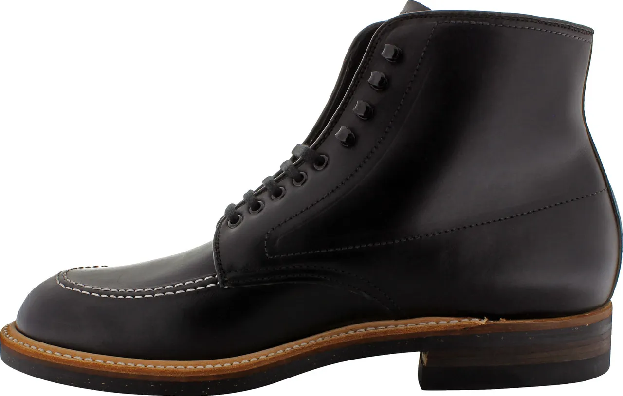 Alden 401 Indy Boot - Iconic Alden Indy Boot - Black-White Stitch