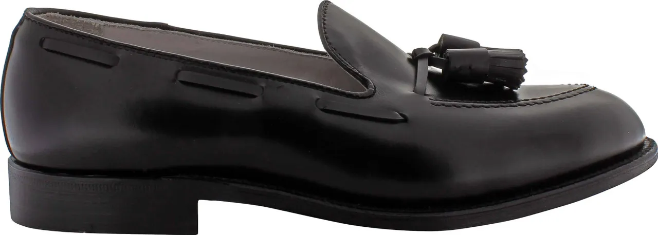 Alden 660 - Tassel Loafer - Black Calfskin