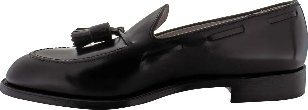 Alden 660 - Tassel Loafer - Black Calfskin