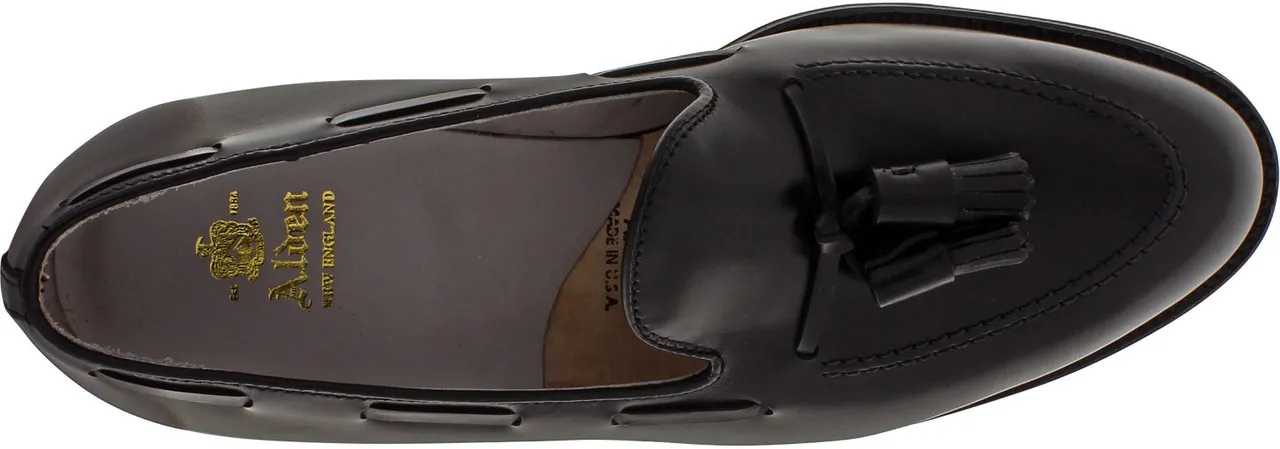 Alden 660 - Tassel Loafer - Black Calfskin