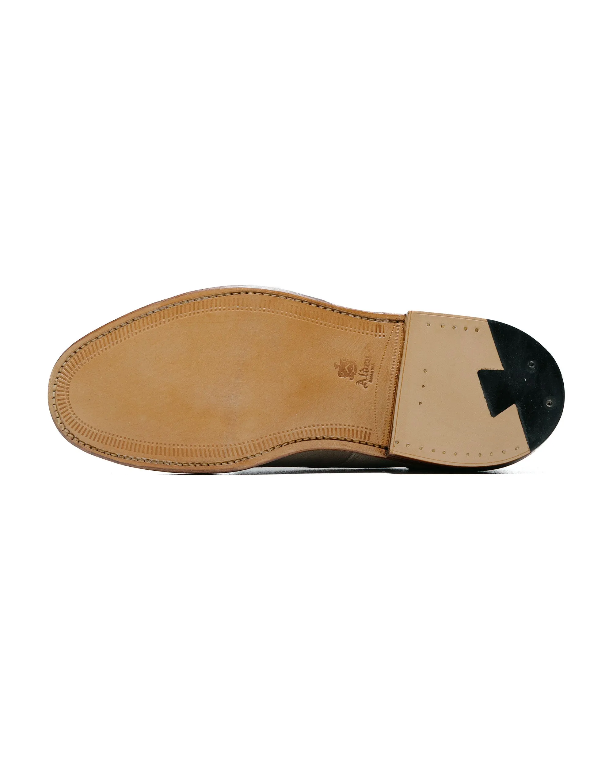 Alden Mocc Toe Blucher Milkshake Suede 24088