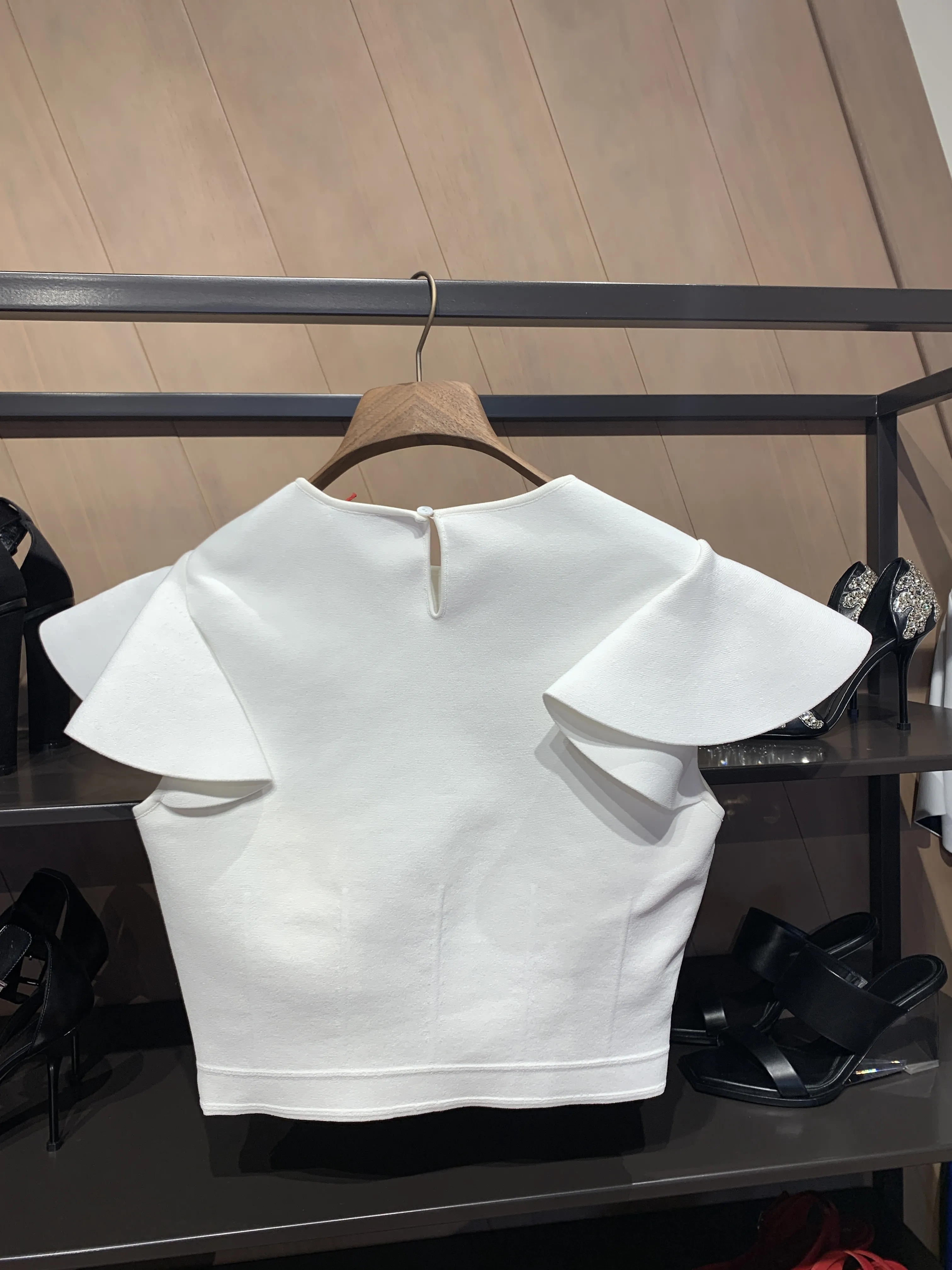 alexander mcqueen  |Casual Style Plain Elegant Style Outlet Shirts & Blouses