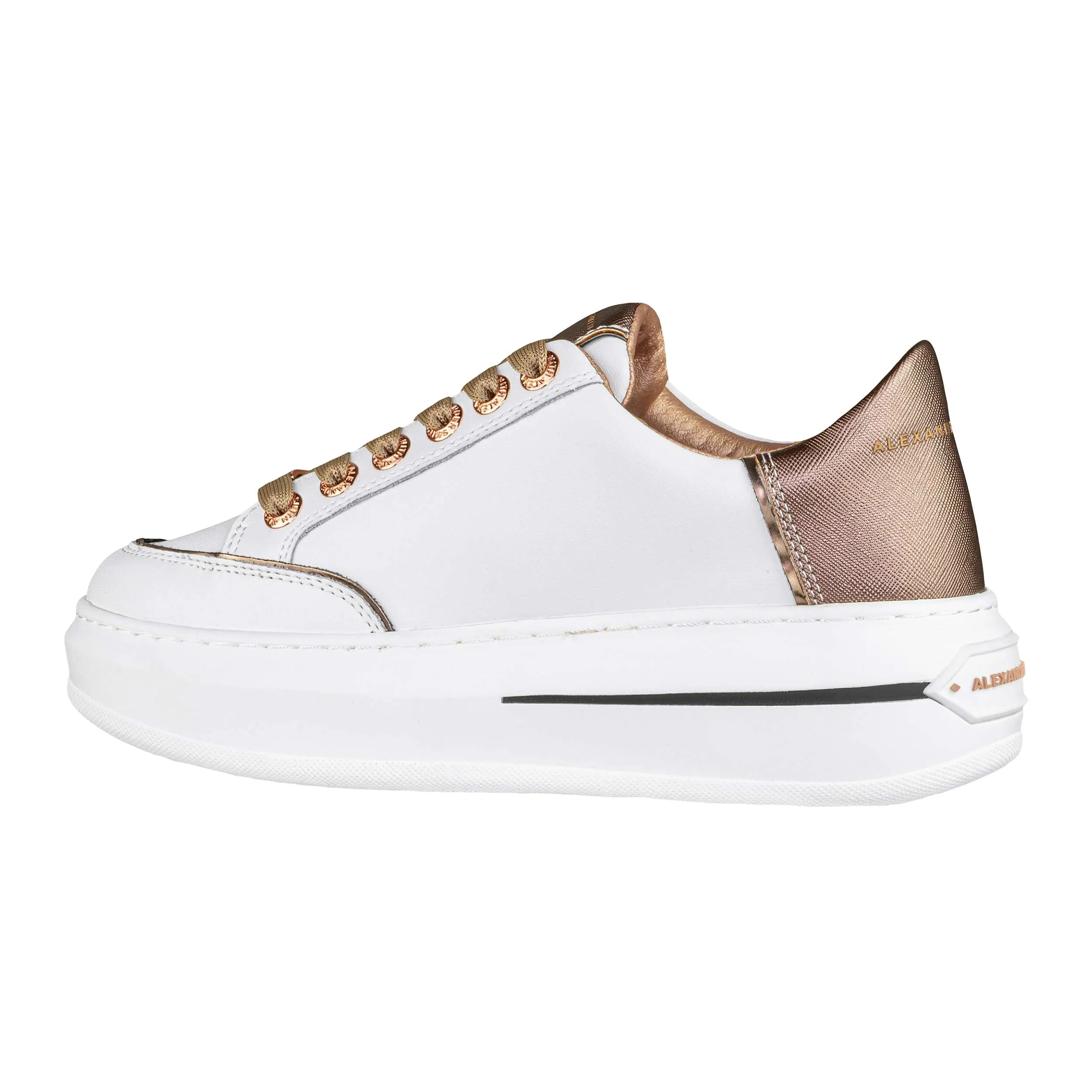 ALEXANDER SMITH LANCASTER WOMAN WHITE DARK COPPER