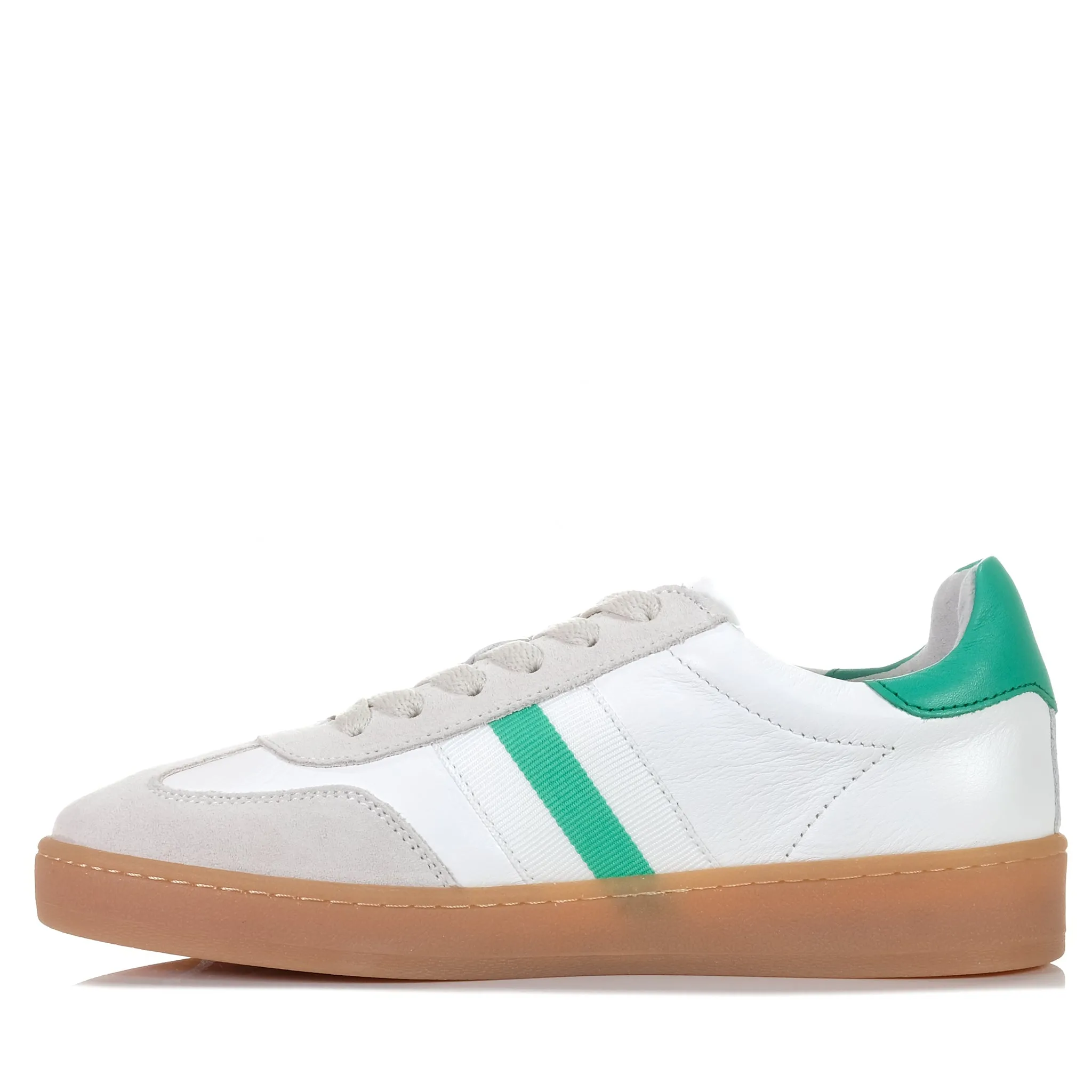 Alfie Evie Cream White Green Aloha