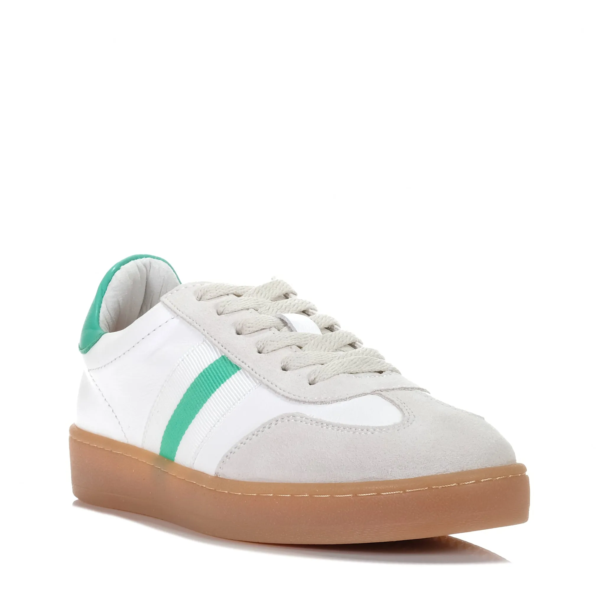 Alfie Evie Cream White Green Aloha