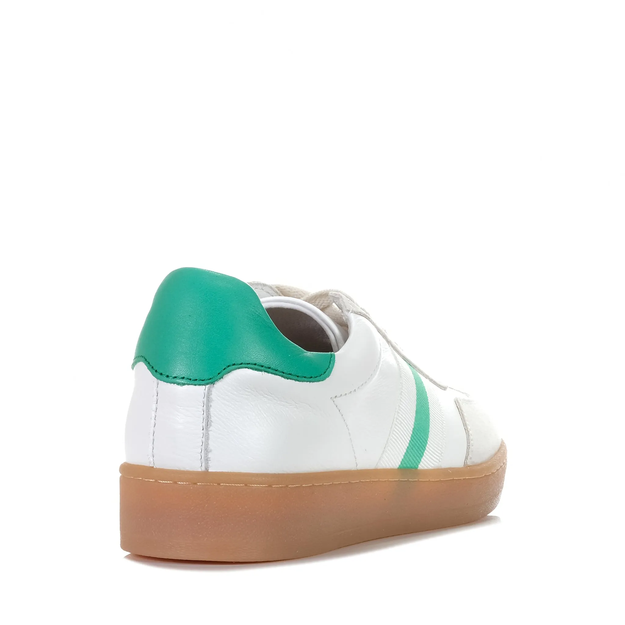 Alfie Evie Cream White Green Aloha