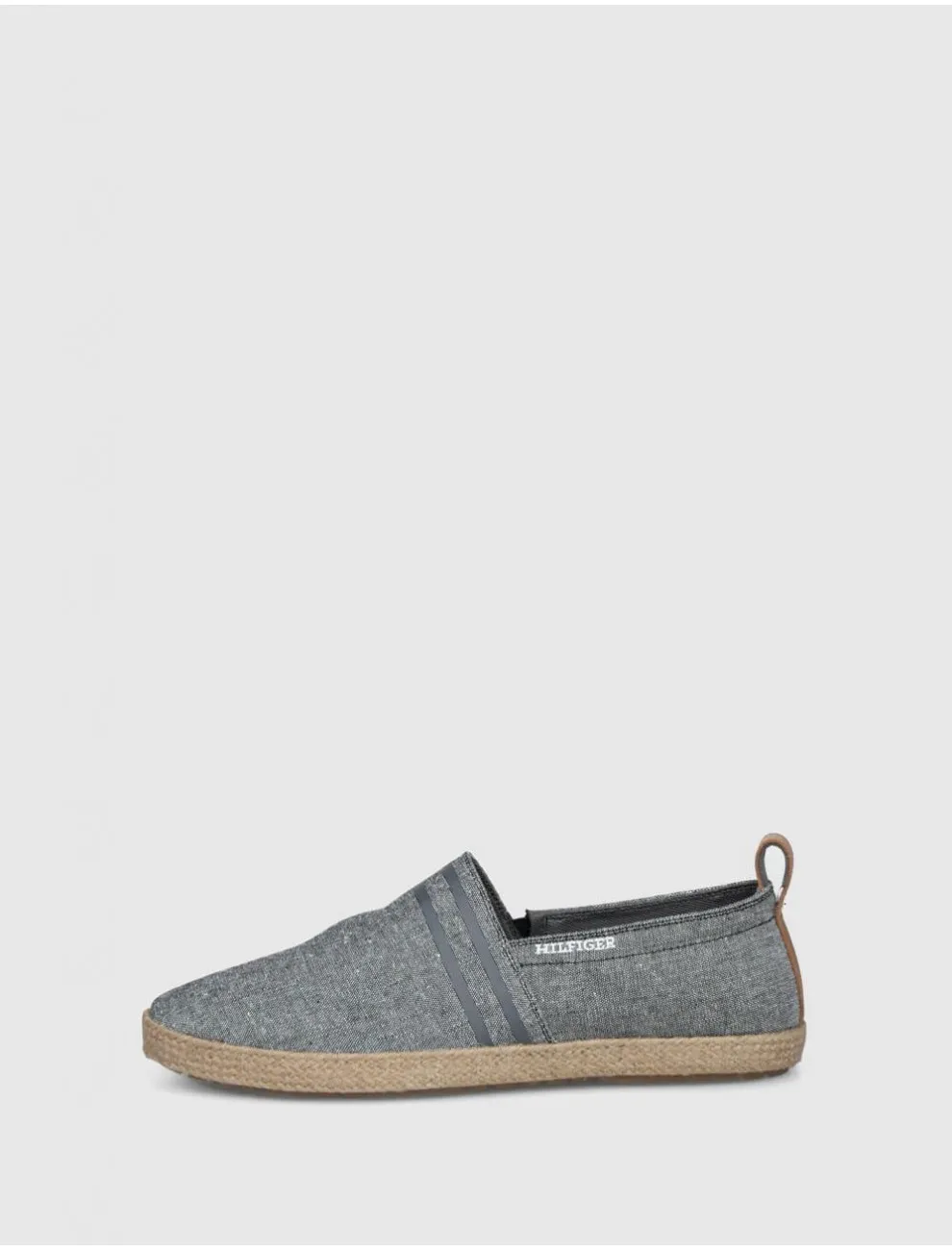 Alpargata Tommy Hilfiger Hilfiger Espadrille C Chambray Gris