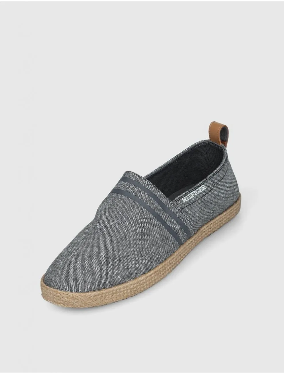 Alpargata Tommy Hilfiger Hilfiger Espadrille C Chambray Gris