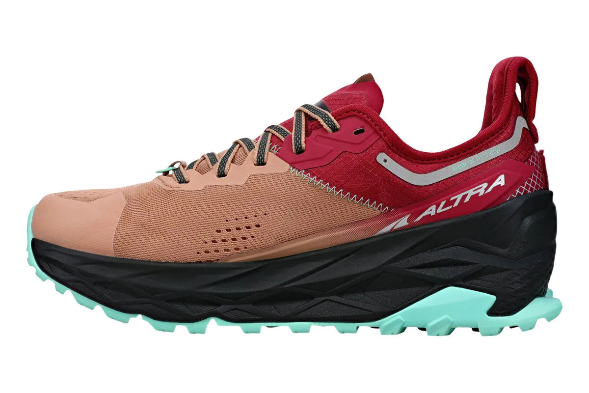 Altra Olympus 5 Brown/Red Womens