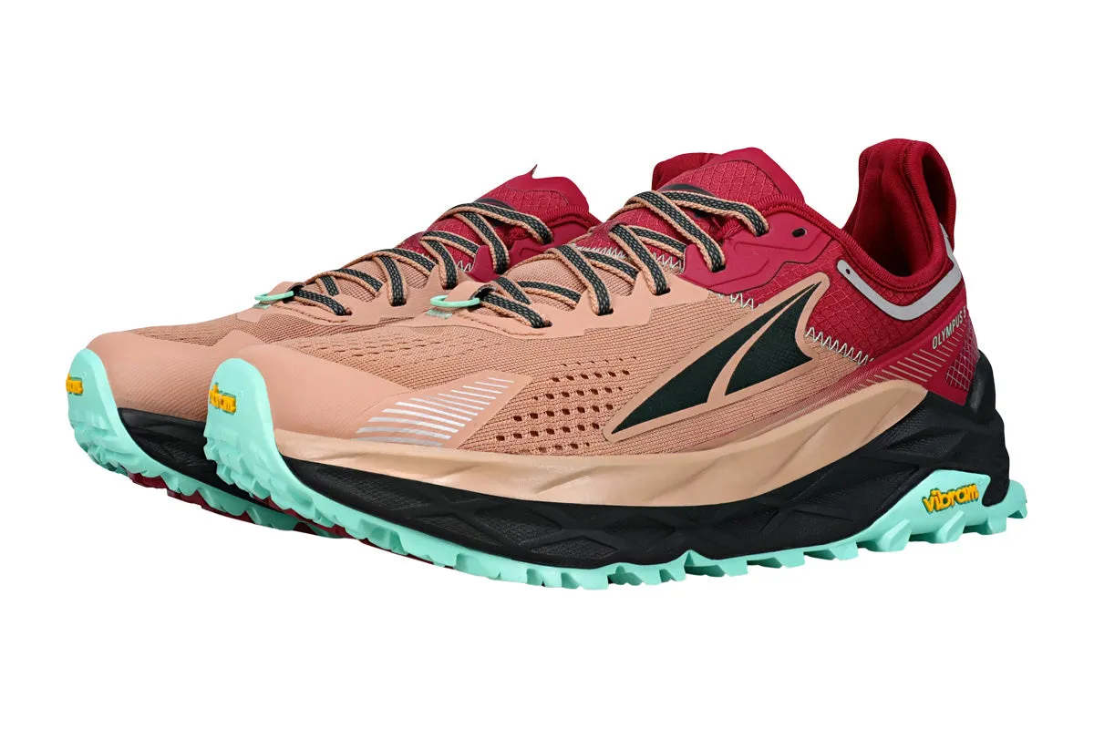 Altra Olympus 5 Brown/Red Womens