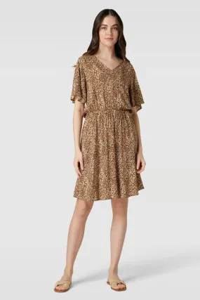 B Young Iced Coffee Mixed Joella Dress