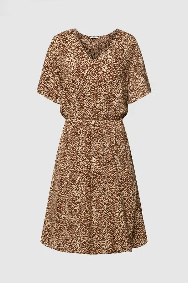 B Young Iced Coffee Mixed Joella Dress