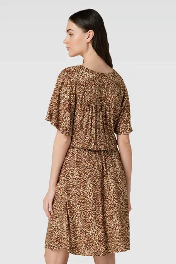 B Young Iced Coffee Mixed Joella Dress