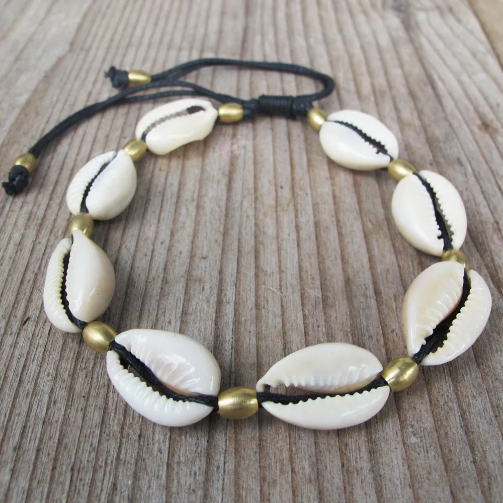 Beachday Shell Anklet