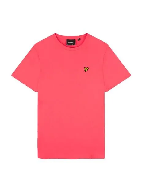 Camiseta Lyle Scott rosa fucsia para hombre