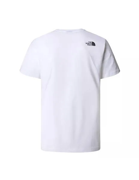 Camiseta TNF Never Stop Exploring Hombre Blanco