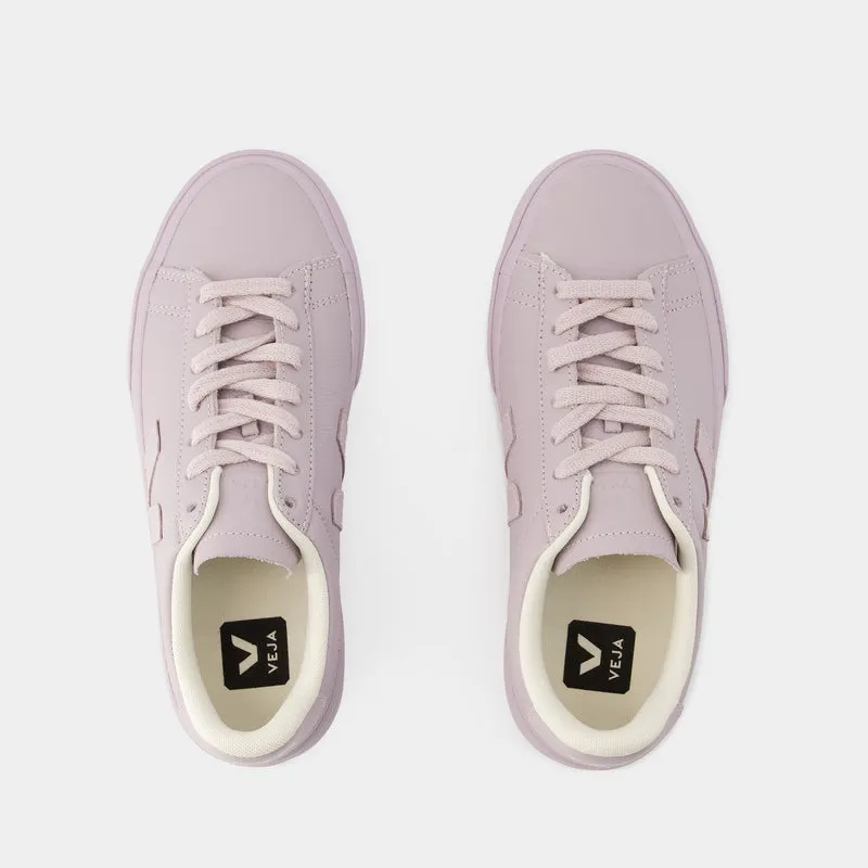 Campo Sneakers - Veja - Leather - Purple