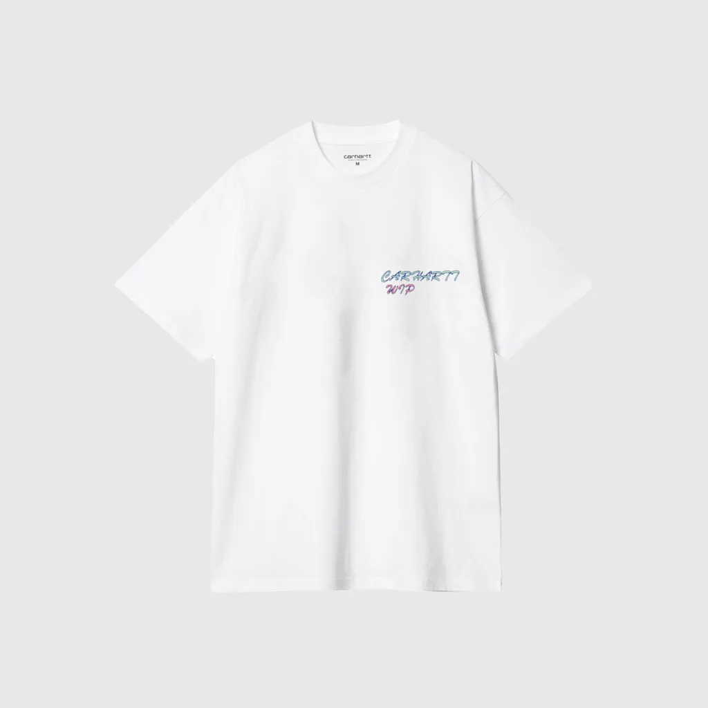 Carhartt WIP S/S Gelato T Shirt - White