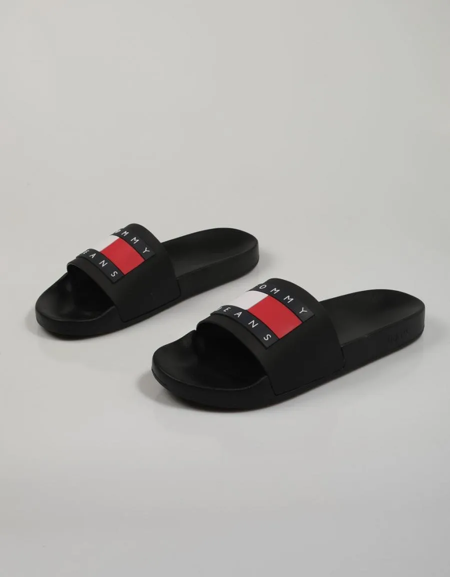  chanclas TOMMY HILFIGER Tommy en Negro 81431