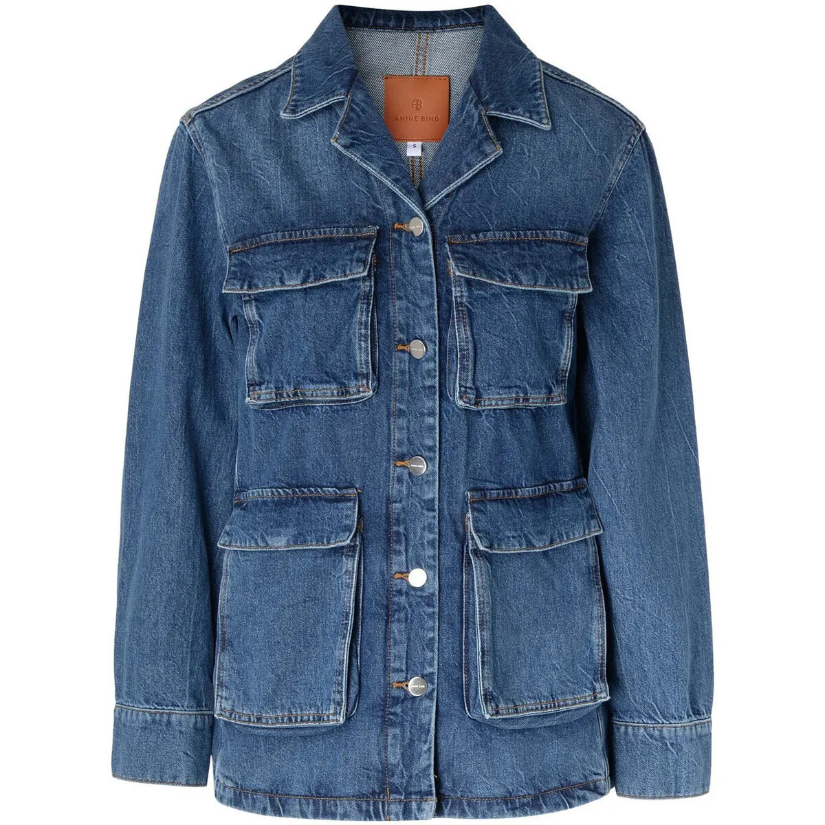 Chaqueta  Alden en denim azul