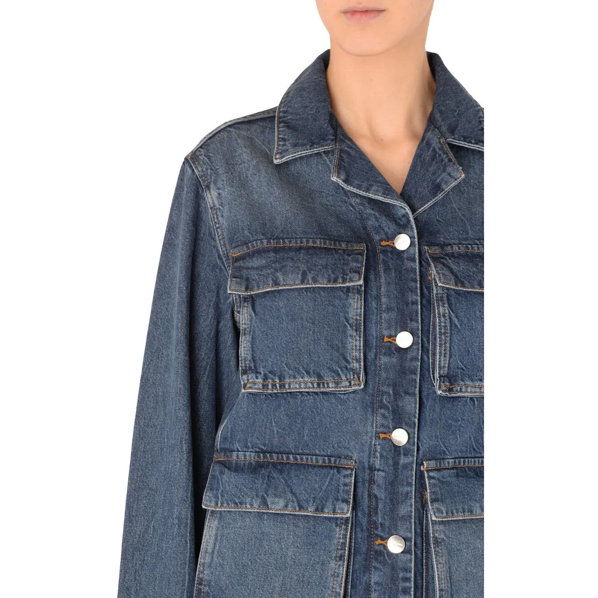 Chaqueta  Alden en denim azul