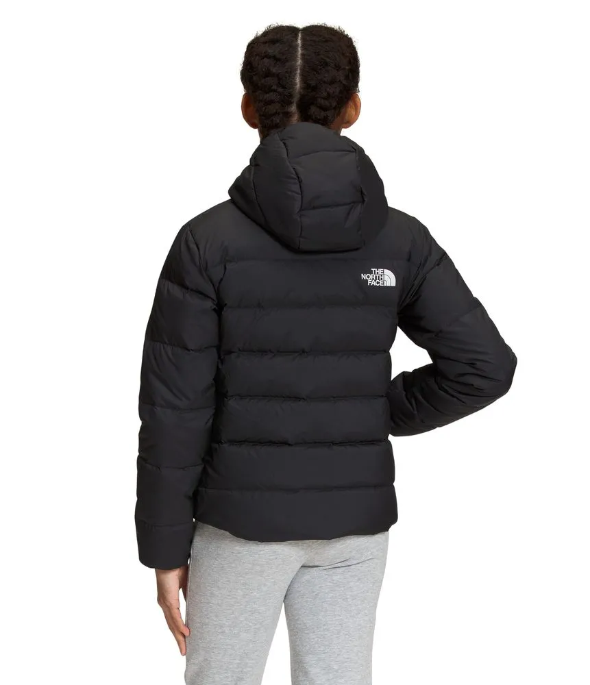 Chaqueta Reversible North Down Hooded Negra Niña The North Face