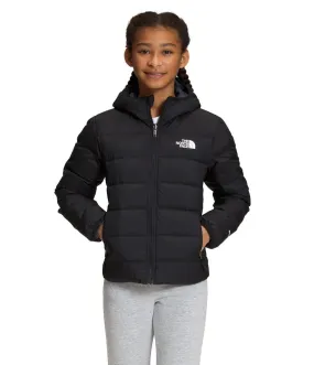 Chaqueta Reversible North Down Hooded Negra Niña The North Face