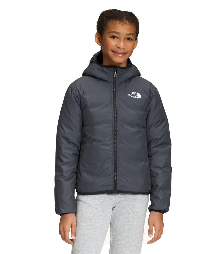 Chaqueta Reversible North Down Hooded Negra Niña The North Face