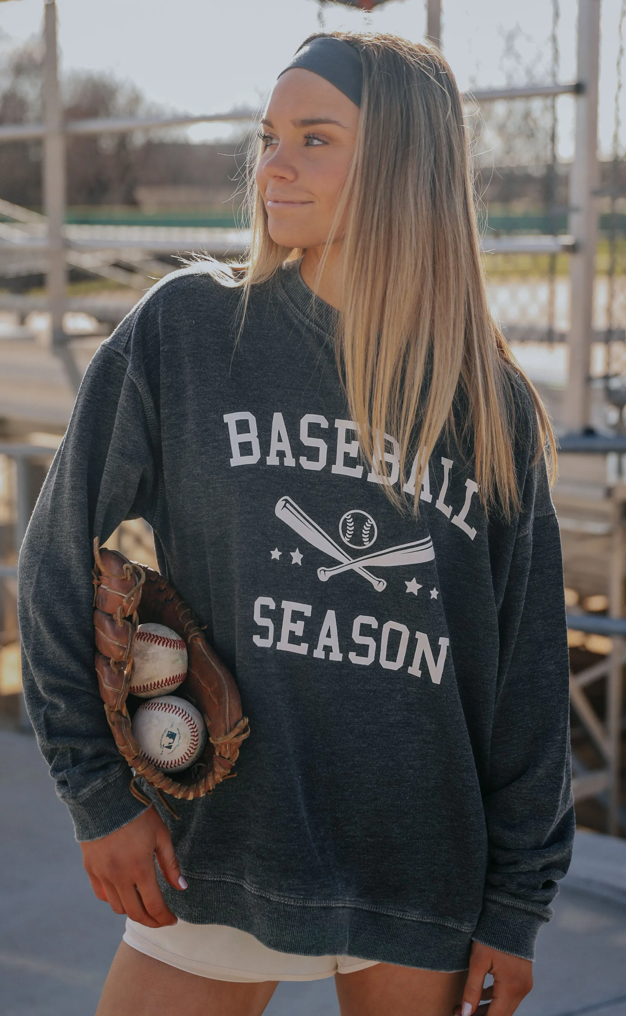 Charlie Southern Baseball Season Campus Crew Sweatshirt