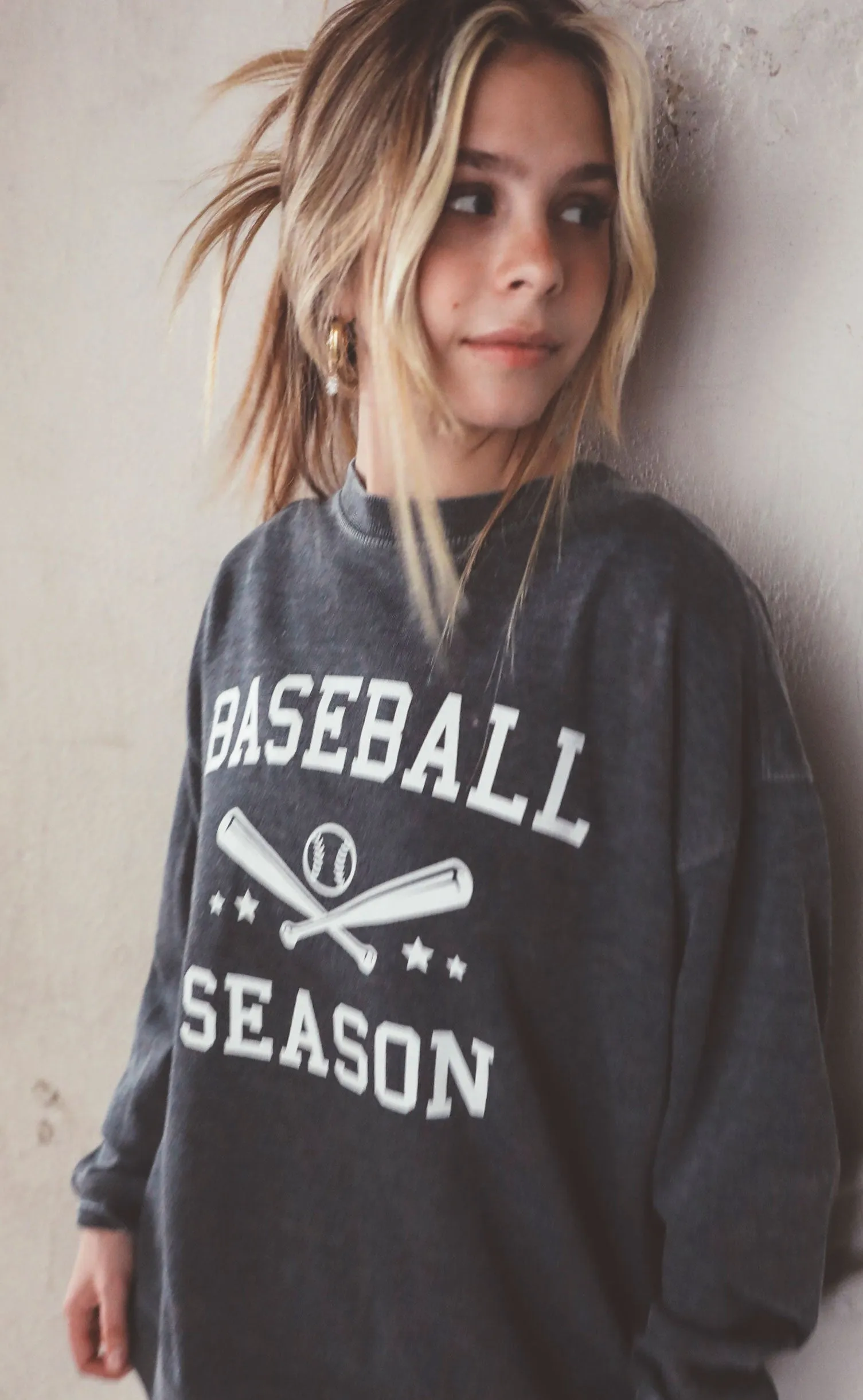 Charlie Southern Baseball Season Campus Crew Sweatshirt