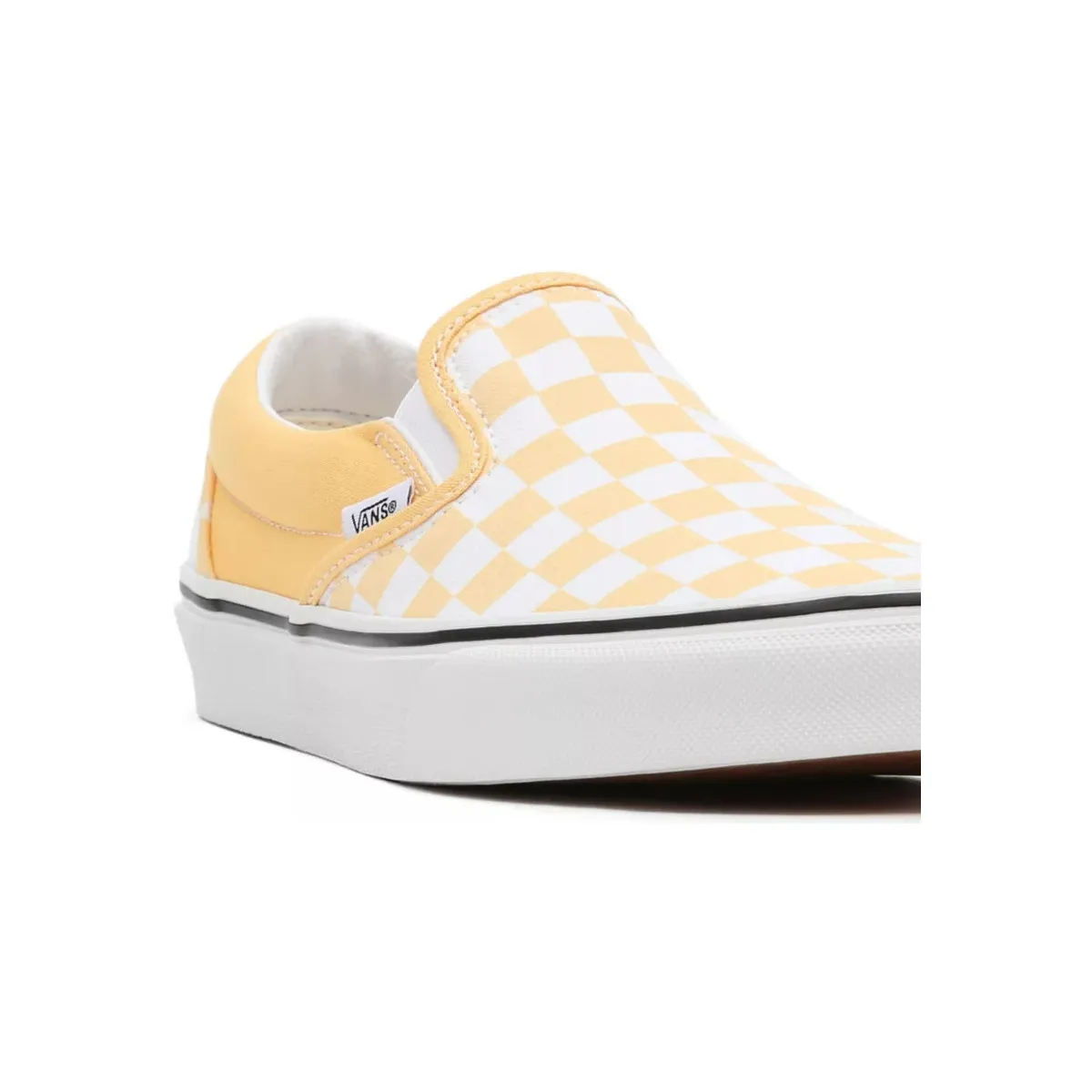 CHECKERBOARD CLASSIC SLIP-ON  flax/true white VN000XG8AZV1