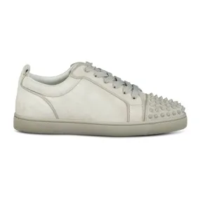 Christian Louboutin Junior Spikes Orlato Sneakers Light Grey/Beige - Shop now!