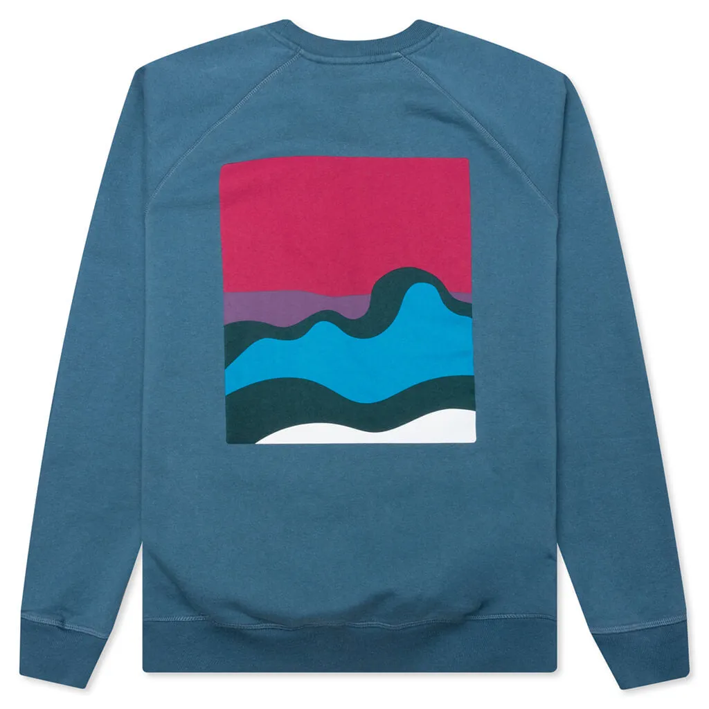 Ciclismo Crewneck Sweatshirt - Teal