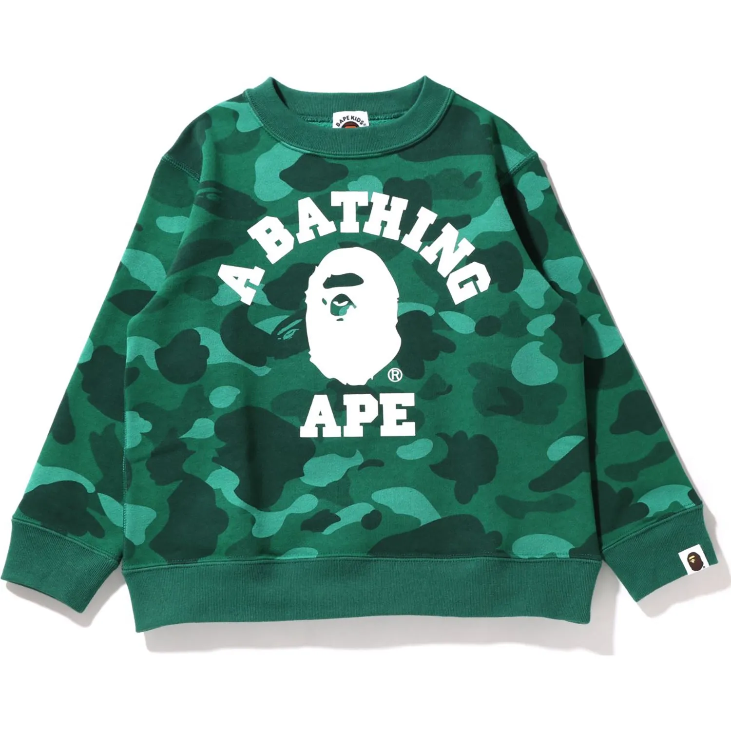 COLOR CAMO COLLEGE CREWNECK KIDS