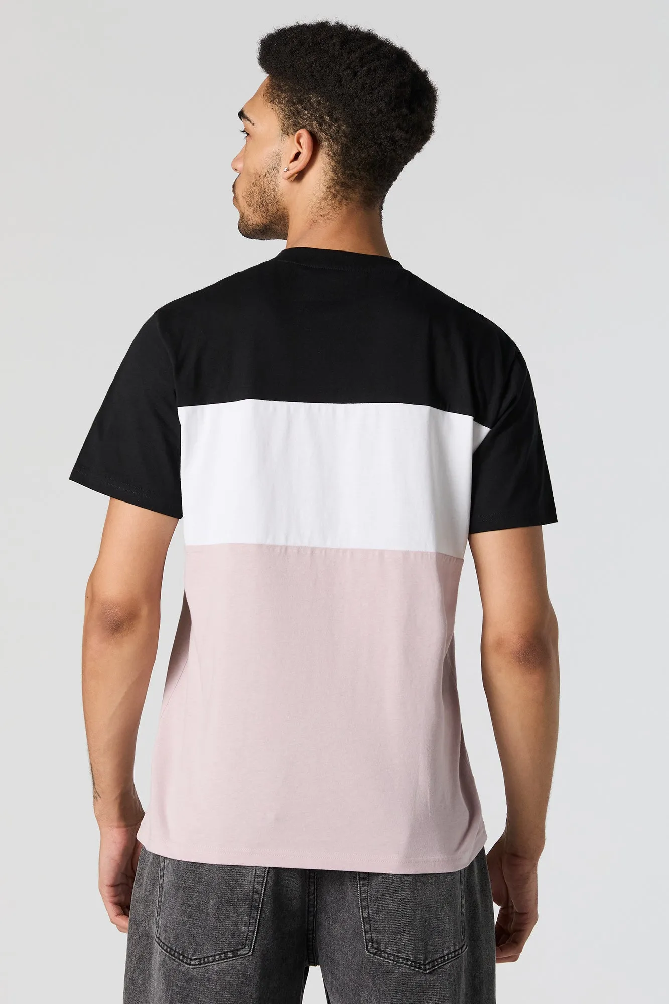 Colourblock Crewneck T-Shirt