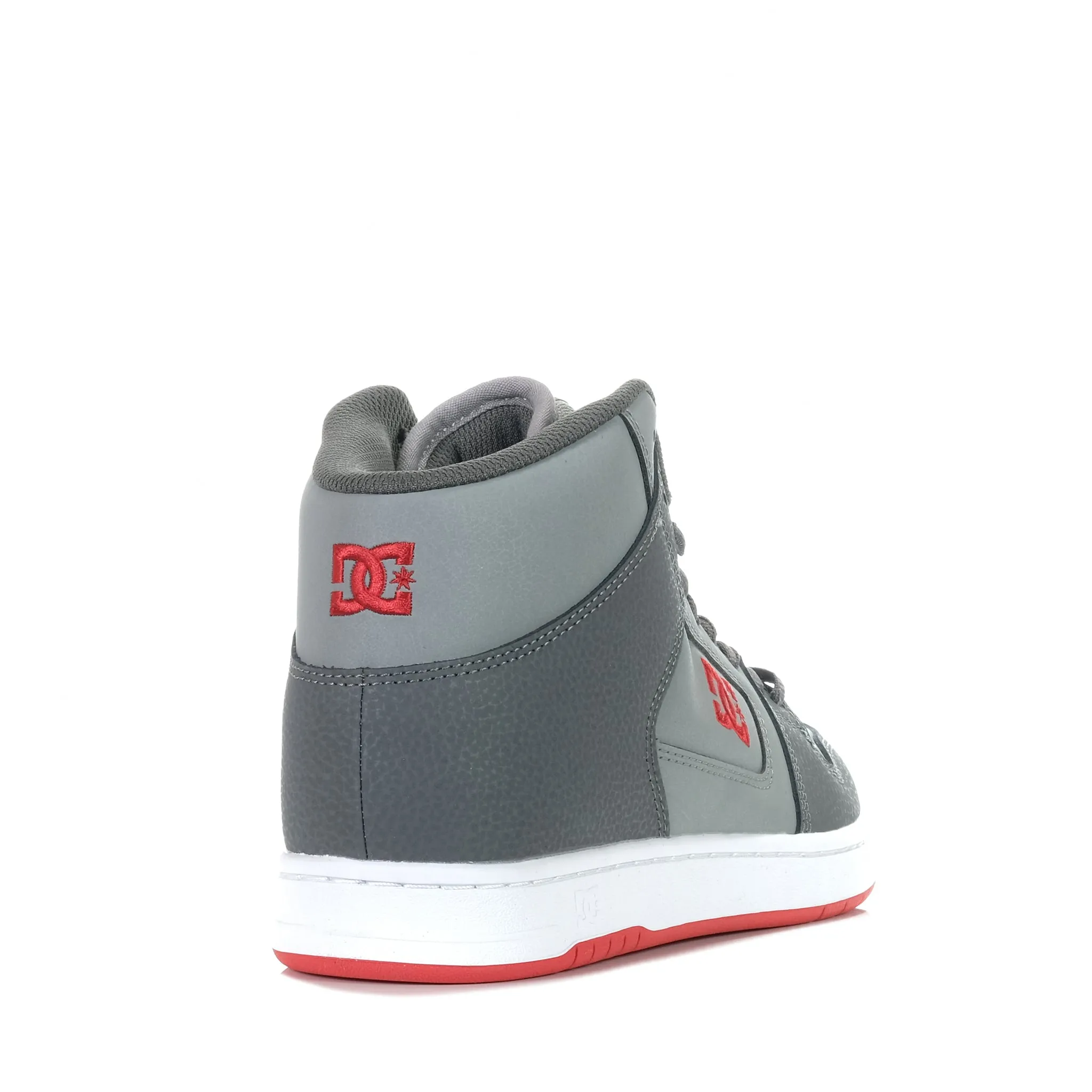 DC Men's Manteca 4 High Top Shoes in White and Grey - Versatile and Stylish Footwear