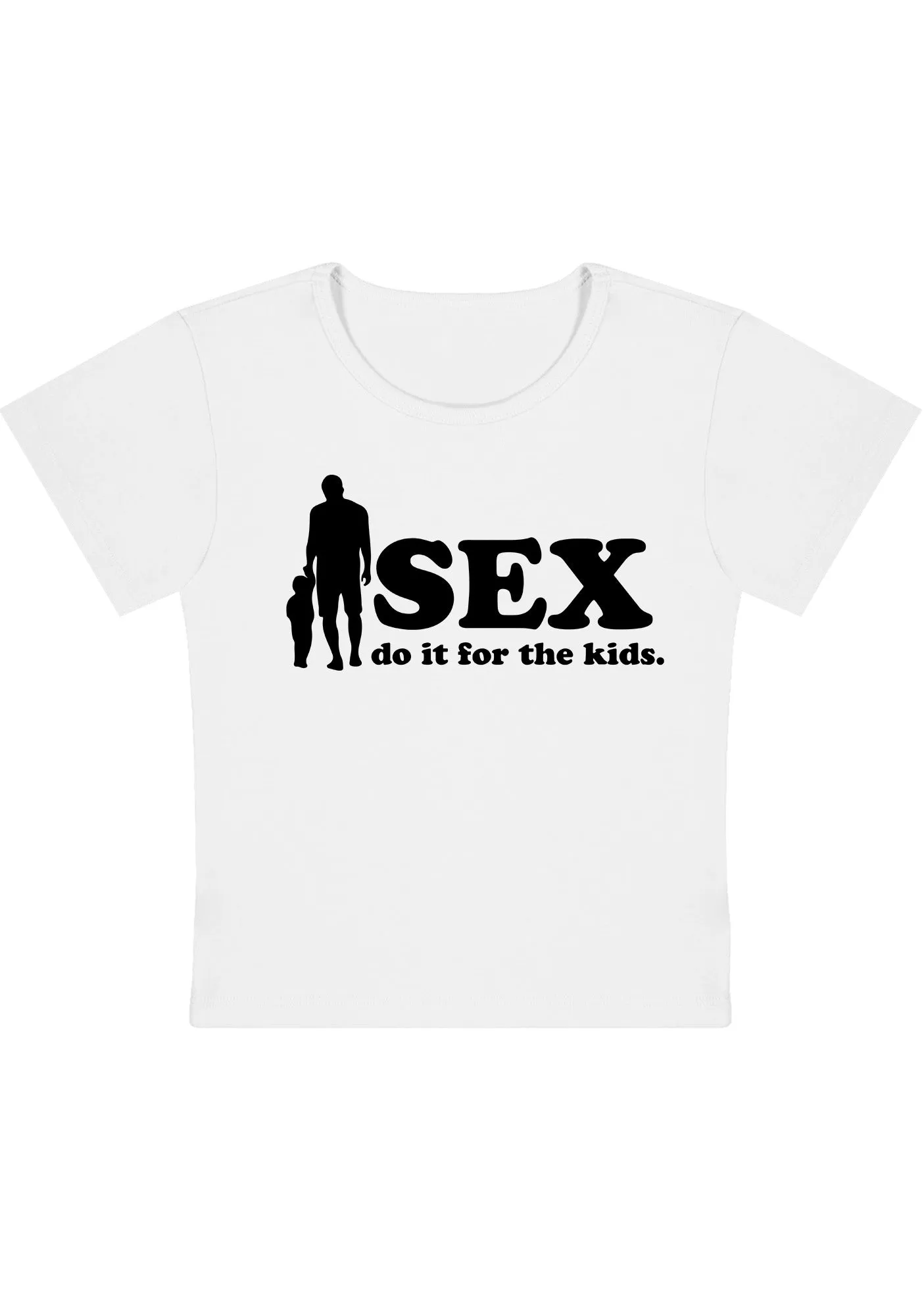 Do It For The Kids Y2K Baby Tee