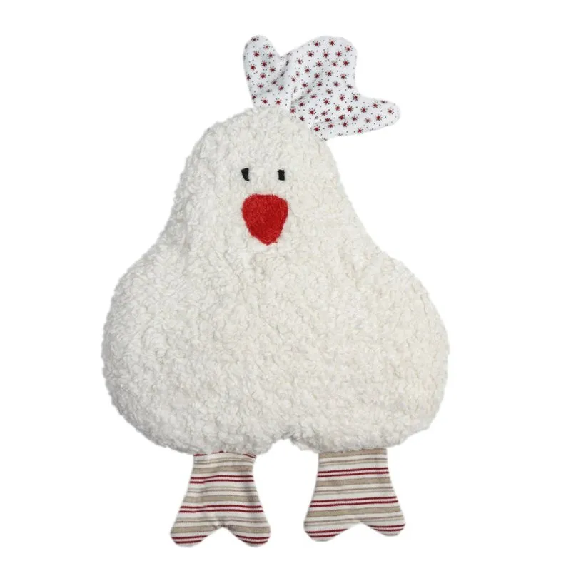 Efie Organic Chicken Rattle - Red